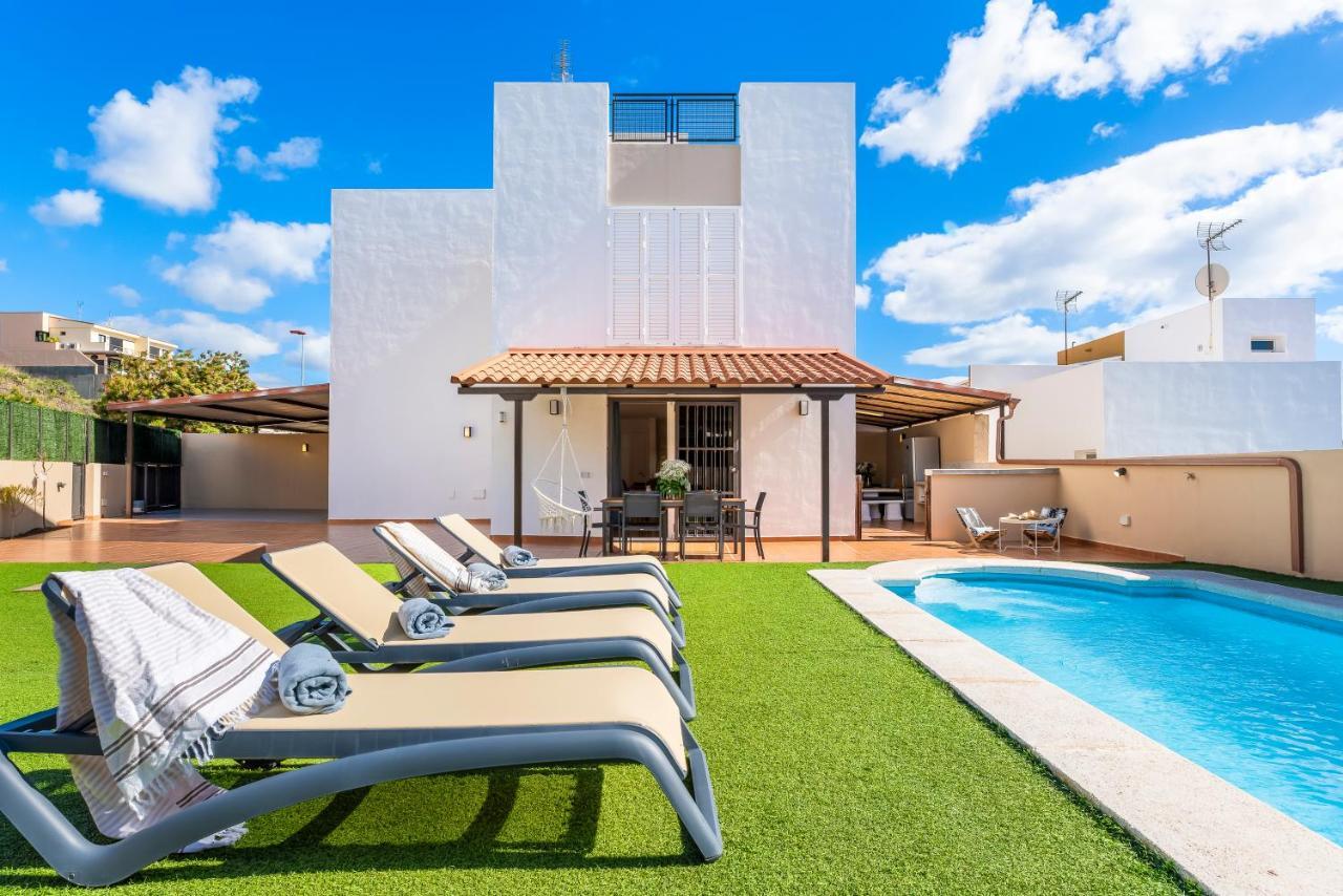 Villa With Private Pool And Workspace Канделария Экстерьер фото
