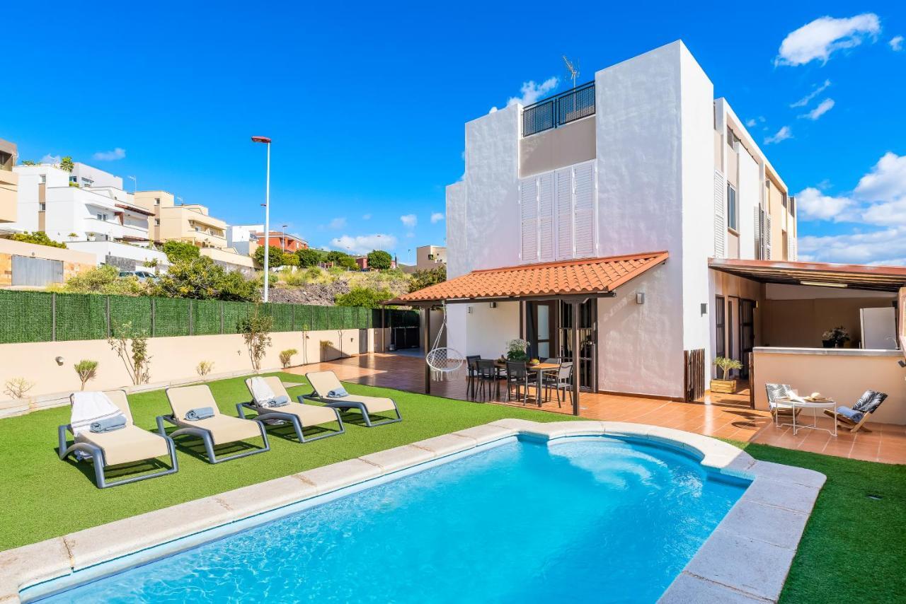 Villa With Private Pool And Workspace Канделария Экстерьер фото
